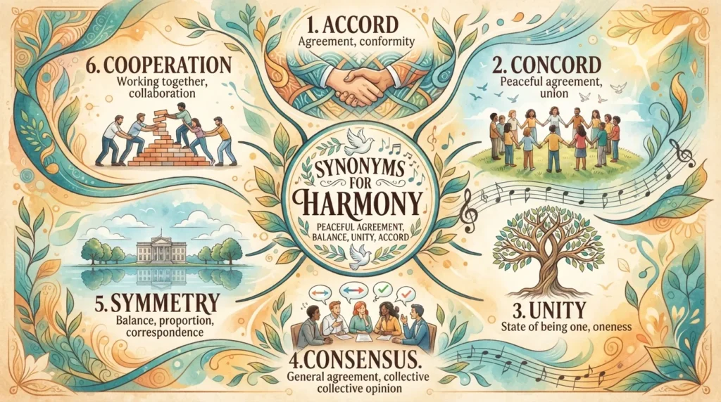 synonyms for harmony