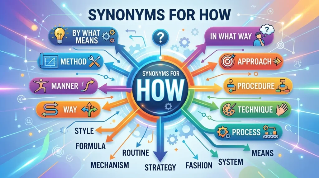 synonyms for how