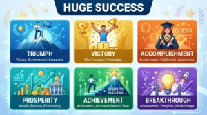 synonyms for huge success