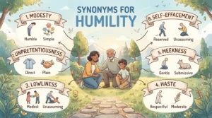 synonyms for humility