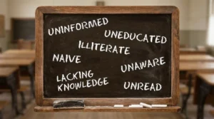 synonyms for ignorant