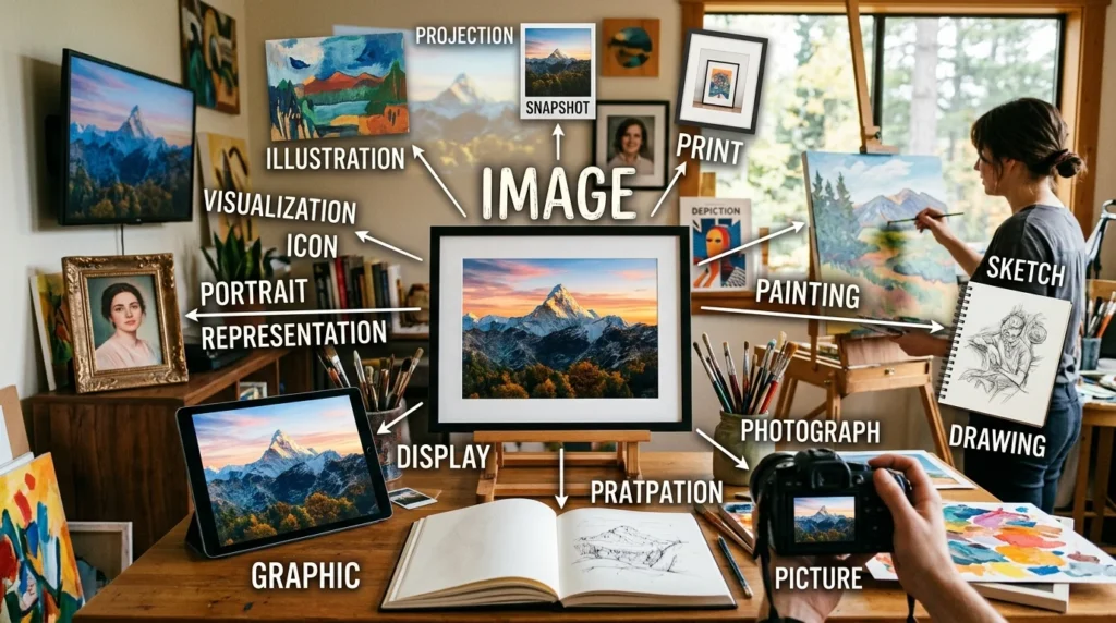 synonyms for image