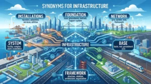 synonyms for infrastructure