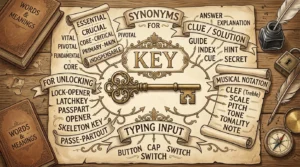 synonyms for key
