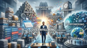 synonyms for overwhelming