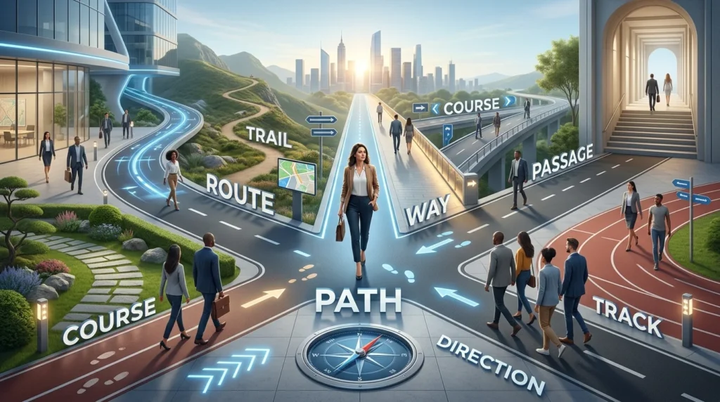 synonyms for path