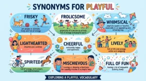 synonyms for playful