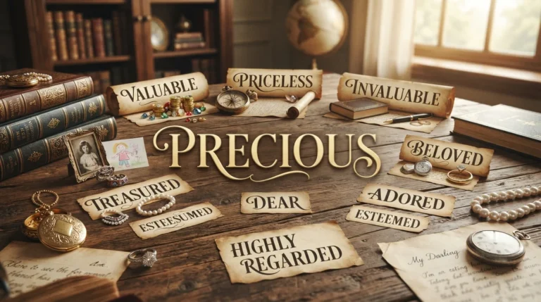 synonyms for precious