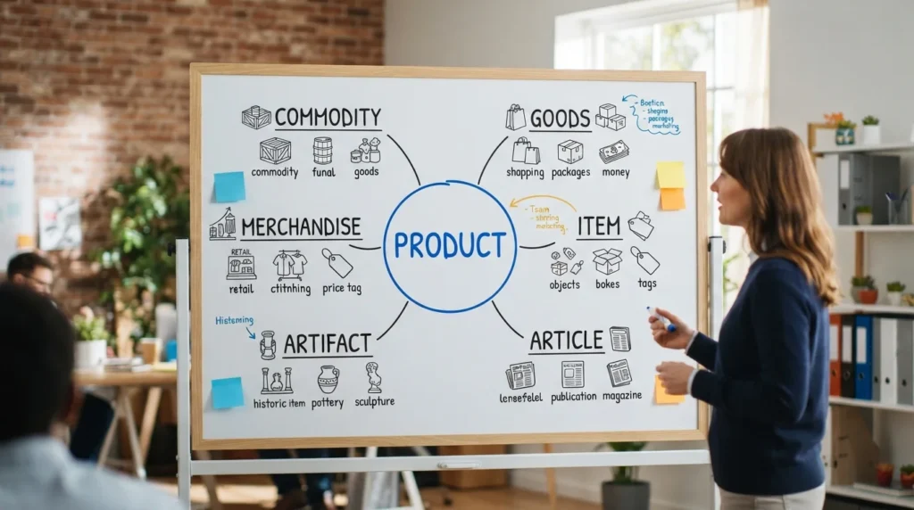 synonyms for product
