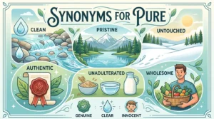 synonyms for pure