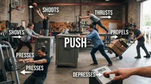 synonyms for push