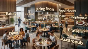 synonyms for restaurant