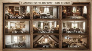 synonyms for room