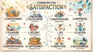 synonyms for satisfaction