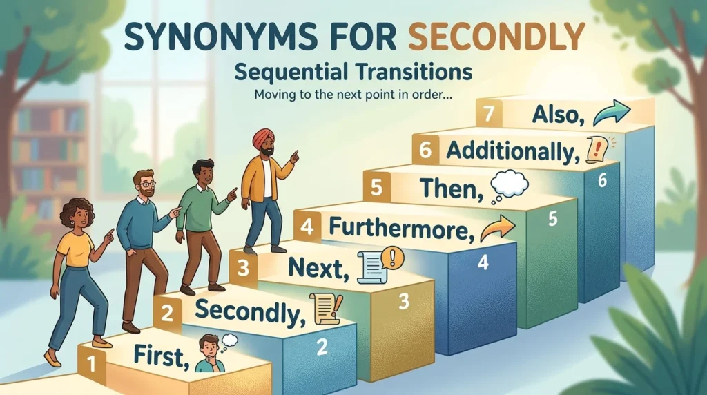 synonyms for secondly
