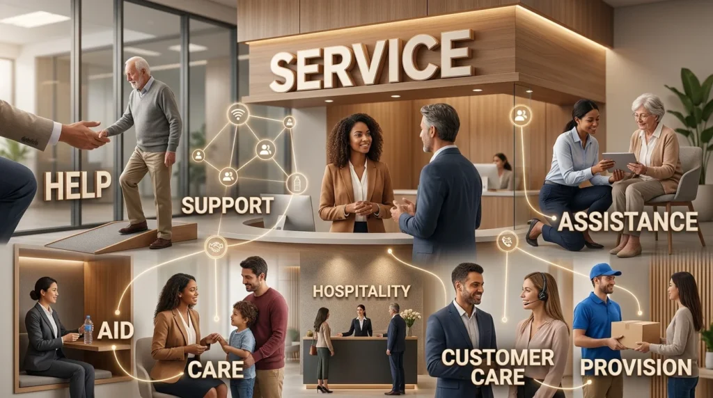 synonyms for service