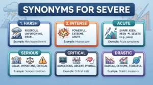 synonyms for severe