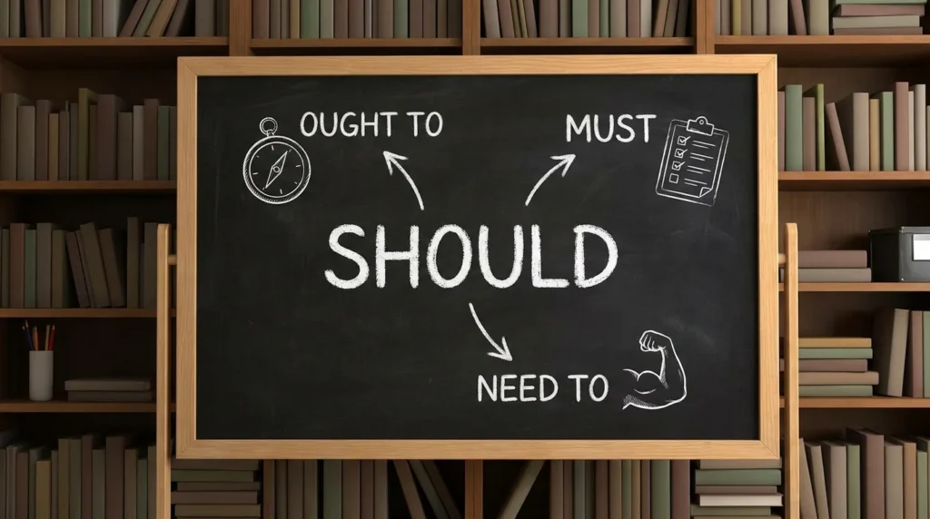 synonyms for should