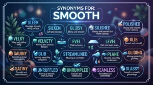 synonyms for smooth