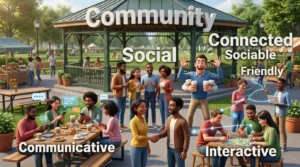 synonyms for social