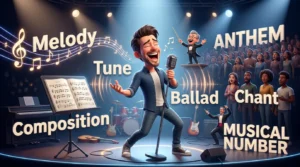 synonyms for song