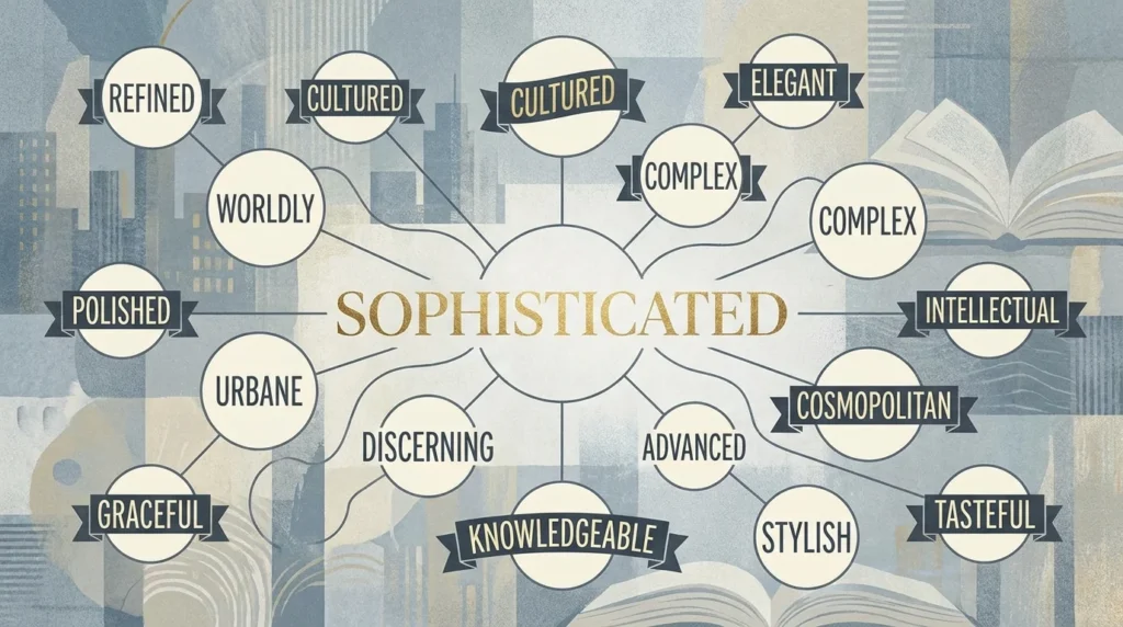 synonyms for sophisticated