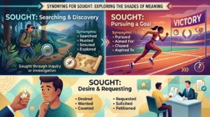synonyms for sought