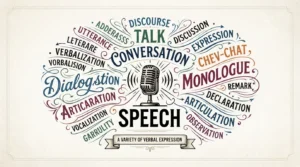 synonyms for speech