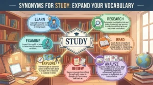 synonyms for study