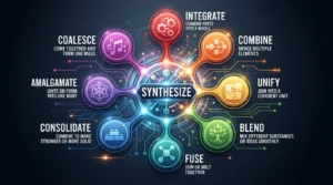 synonyms for synthesize