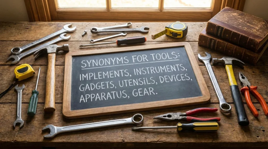 synonyms for tools