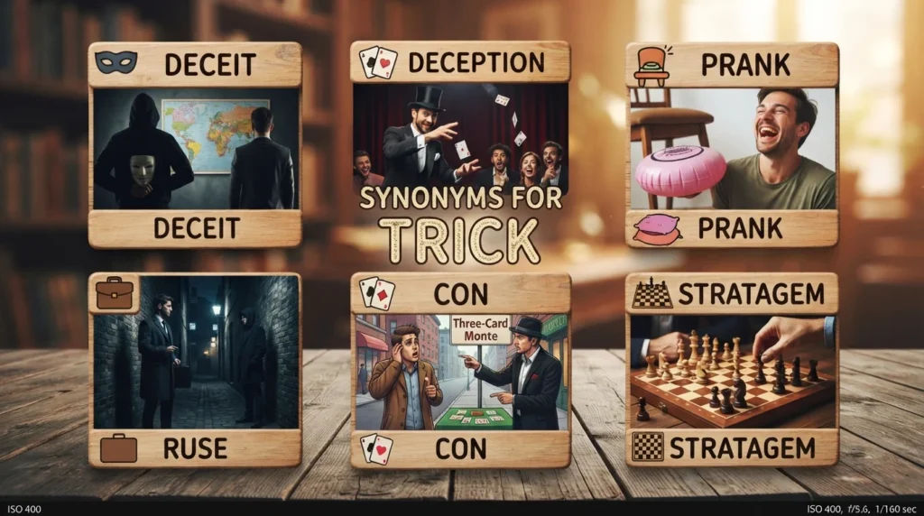 synonyms for trick
