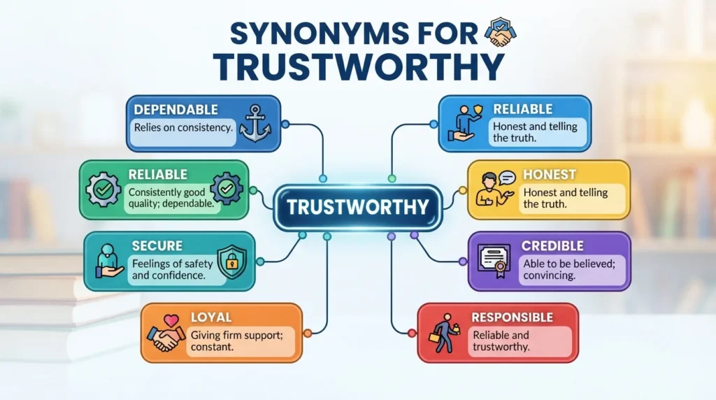 synonyms for trustworthy