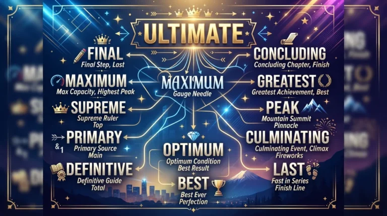 synonyms for ultimate