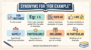 synonyms of for example
